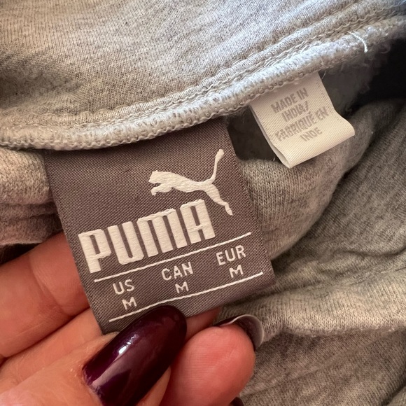 Puma High Neck Pullover Sweater/ Fleece Cotton Blend - Picture 14 of 14